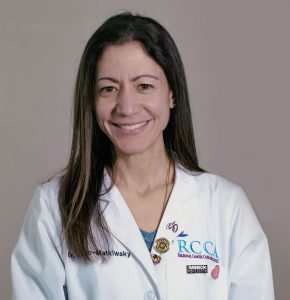 Headshot of Oncologist May Abdo-Matkiwsky, DO