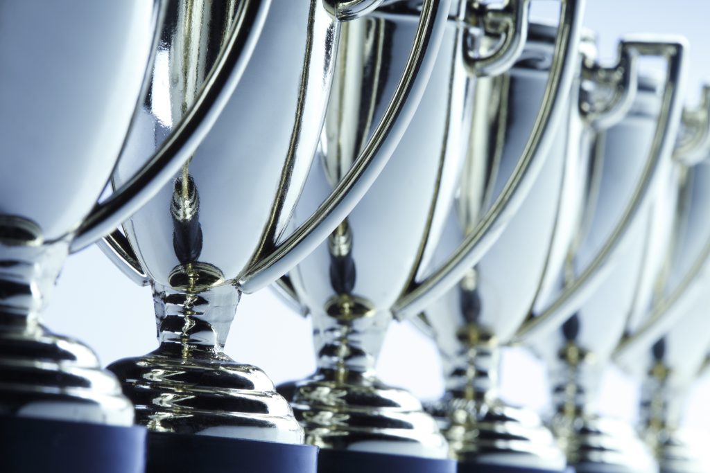 Six trophies in honor of Top Doctors for Women's Health